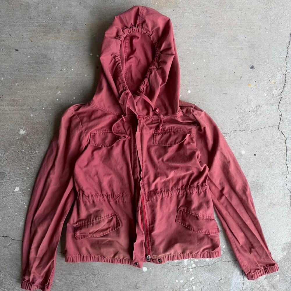 Banana republic y2k‎ red windbreaker
